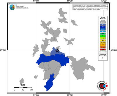 Mappa MCS - territori comuni