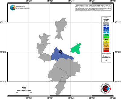 Mappa MCS - territori comuni