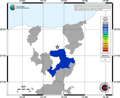 Mappa MCS - territori comuni