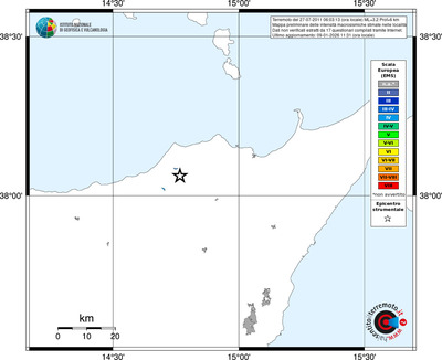 Mappa EMS - territori località