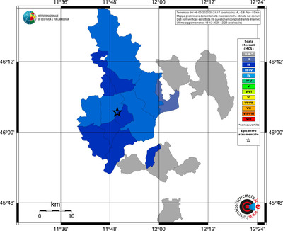 Mappa MCS - territori comuni