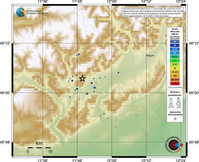 Mappa MCS - località
