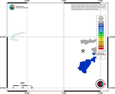 Mappa MCS - territori comuni