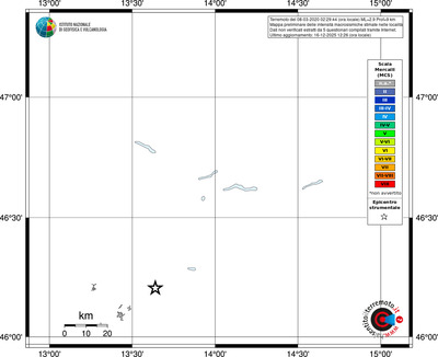 Mappa MCS - territori località