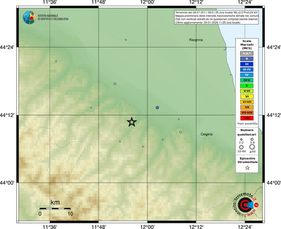 Mappa MCS - comuni