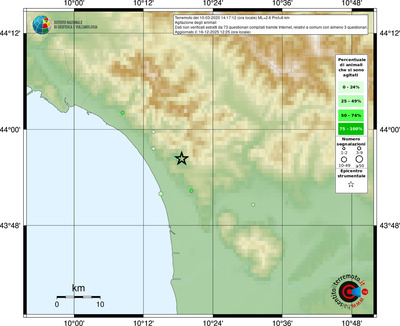 Mappa comuni con almeno 3 questionari