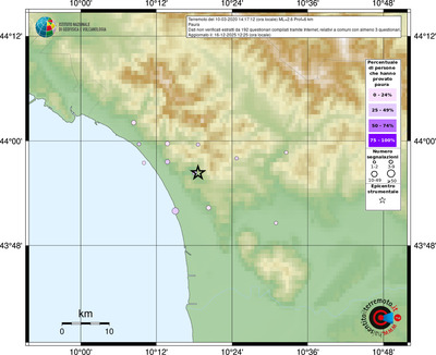 Mappa comuni con almeno 3 questionari