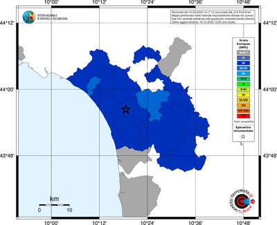 Mappa EMS - territori comuni