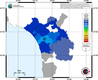 Mappa MCS - territori comuni