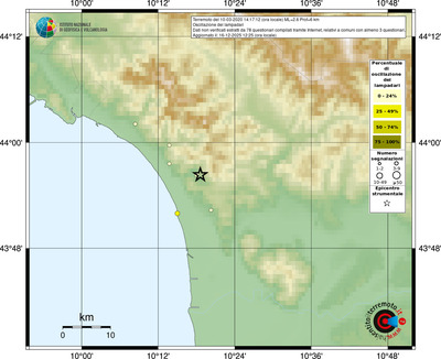 Mappa comuni con almeno 3 questionari