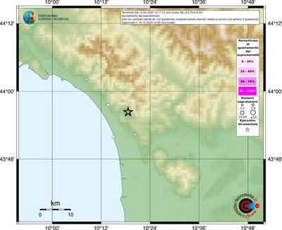 Mappa comuni con almeno 3 questionari