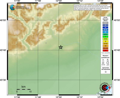 Mappa MCS - località