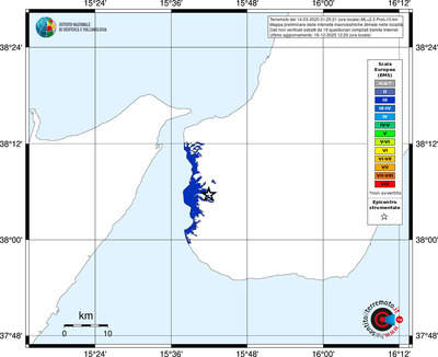 Mappa EMS - territori località