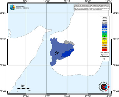 Mappa MCS - territori comuni
