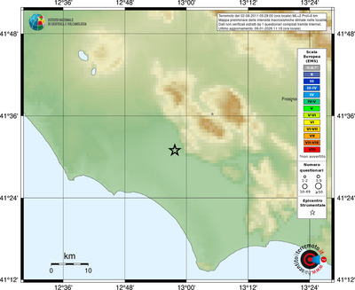 Mappa EMS - località