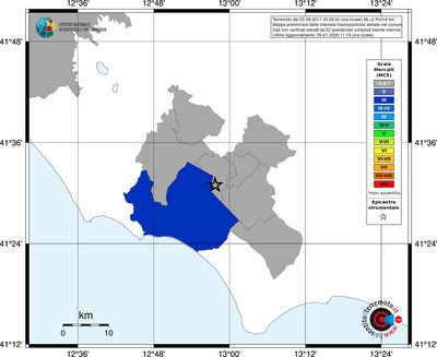 Mappa MCS - territori comuni