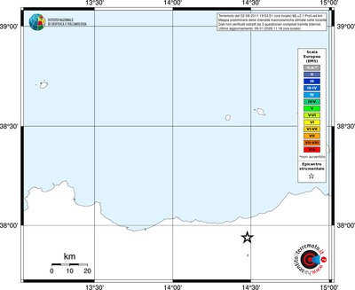 Mappa EMS - territori località