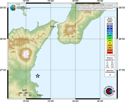 Mappa EMS - località
