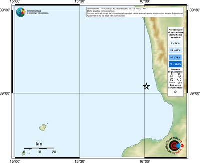 Mappa comuni con almeno 3 questionari