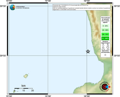 Mappa comuni con almeno 3 questionari