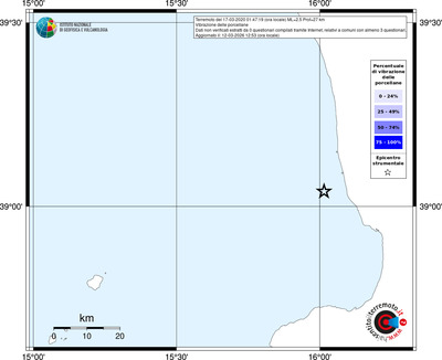 Mappa territorio comunale con almeno 3 questionari
