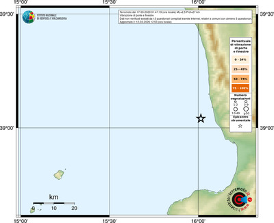 Mappa comuni con almeno 3 questionari