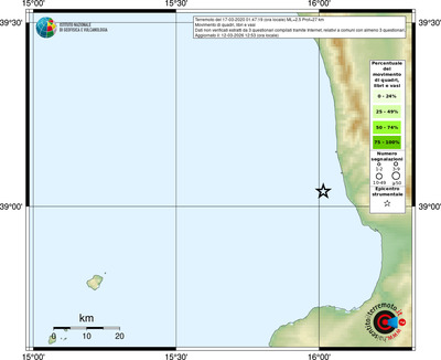 Mappa comuni con almeno 3 questionari