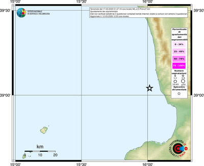 Mappa comuni con almeno 3 questionari