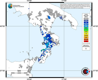 Mappa MCS - territori comuni
