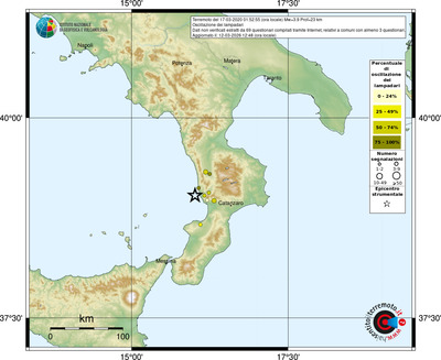 Mappa comuni con almeno 3 questionari