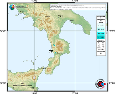 Mappa comuni con almeno 3 questionari