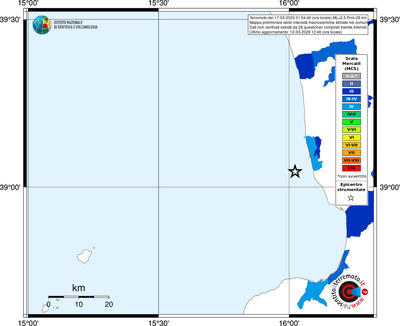 Mappa MCS - territori comuni