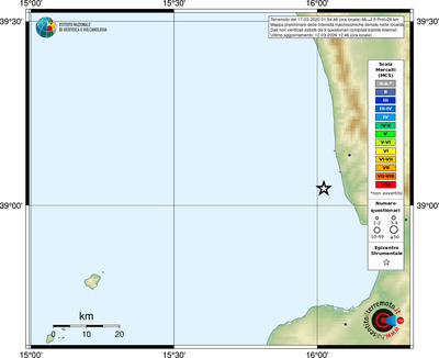 Mappa MCS - località