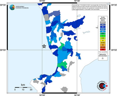 Mappa MCS - territori comuni