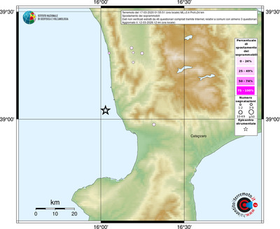 Mappa comuni con almeno 3 questionari