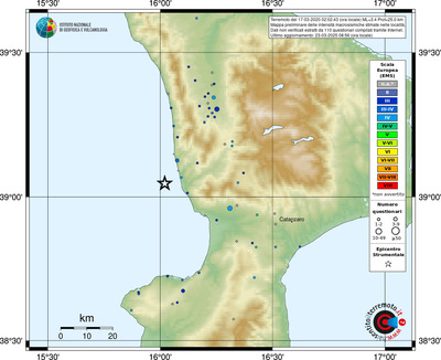 Mappa EMS - località