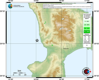Mappa comuni con almeno 3 questionari