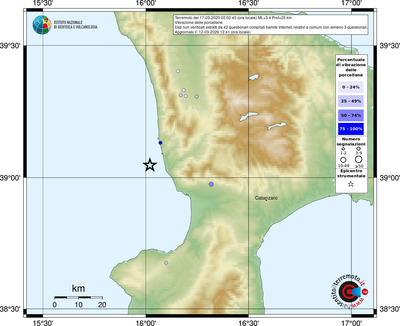 Mappa comuni con almeno 3 questionari
