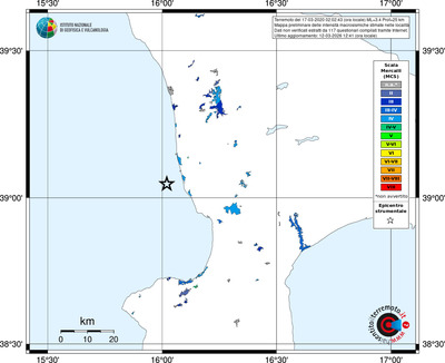 Mappa MCS - territori località