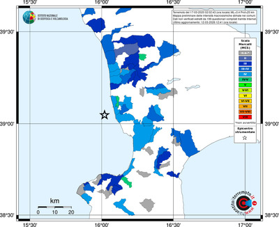 Mappa MCS - territori comuni