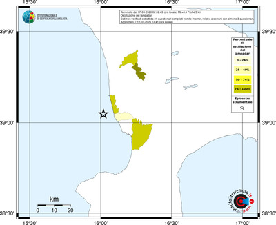 Mappa territorio comunale con almeno 3 questionari
