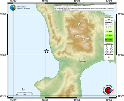 Mappa comuni con almeno 3 questionari