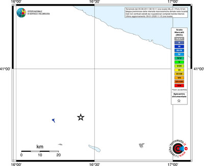 Mappa MCS - territori località