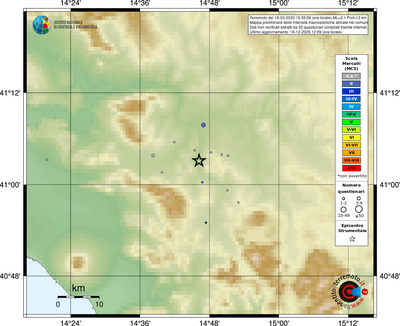 Mappa MCS - comuni