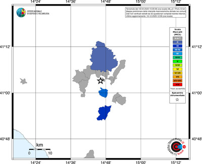 Mappa MCS - territori comuni