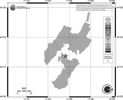 Mappa MCS - territori comuni