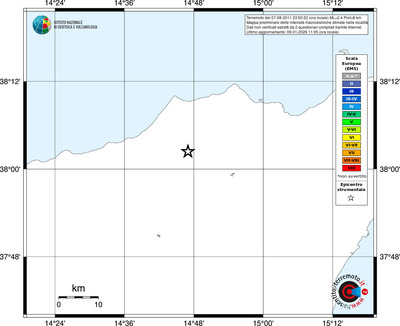 Mappa EMS - territori località