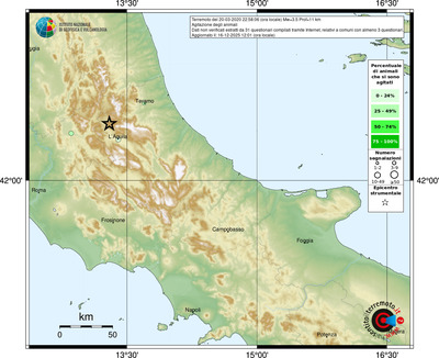 Mappa comuni con almeno 3 questionari
