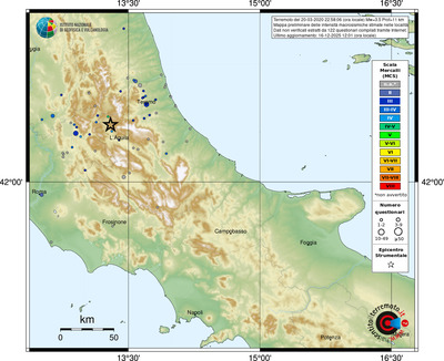 Mappa MCS - località