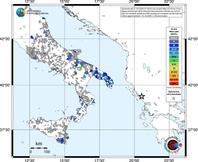 Mappa MCS - territori comuni